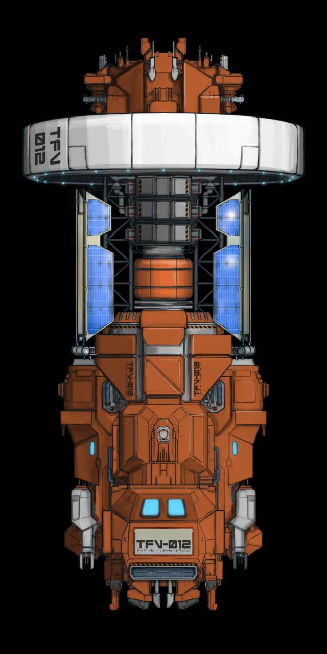 Odyssey 12 map, Orange Dawn Exterior variant