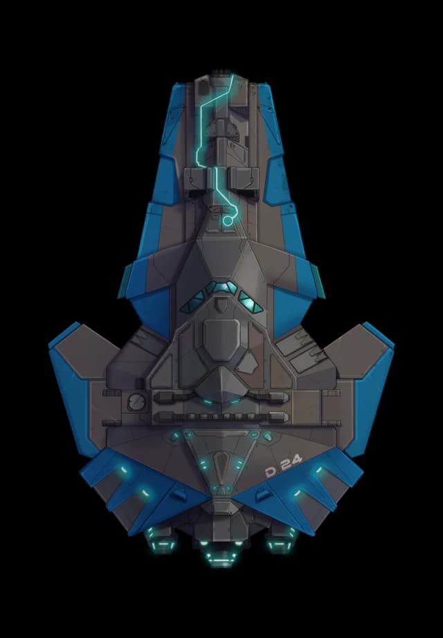 HWSS Empress map, Blue Squadron Exterior variant