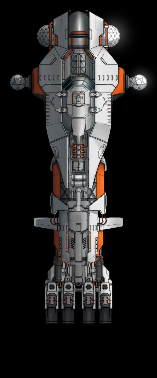 Albatross map, Classic Exterior variant