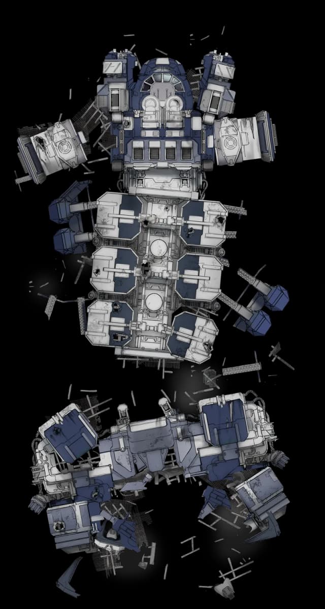 Odobenus map, Whoops Exterior variant