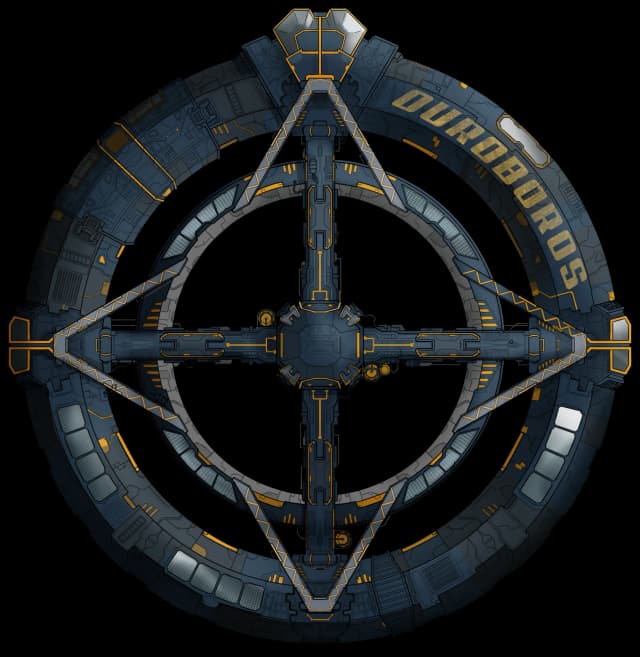 Ouroboros map, Midnight Exterior variant